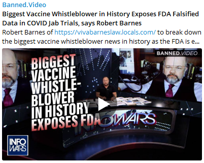 Vaccine FDA Whistle Blower