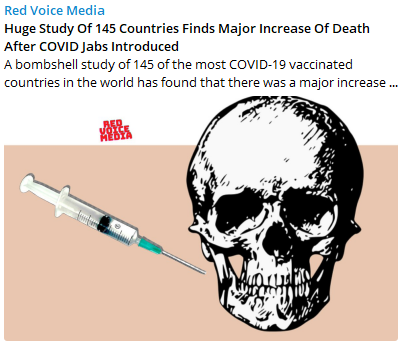 31% Increase in Deatsh Following Covid Vaccines