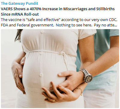 4070% Increase in Stillbirths